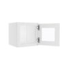 Charleston Linen Open Frame Glass 1 Door