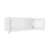 Charleston Linen Open Frame Glass 2 Doors