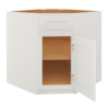 Craftsman Off-White Shaker Corner Base