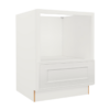 Craftsman Off-White Shaker Microwave Base