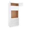 Craftsman White Shaker Oven Cabinet