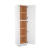 Craftsman White Shaker Utility Cabinet 1 Door