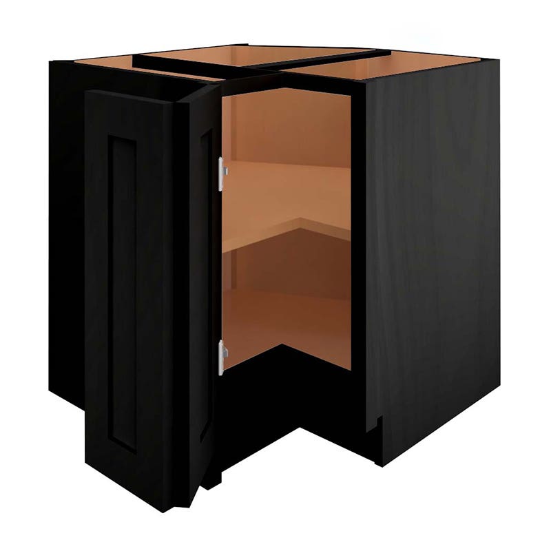 Craftsman Black Shaker Lazy Susan
