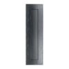 Craftsman Black Shaker Wall Decorative Door Panel 5 1/2"