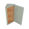 Craftsman Lily Green Shaker Angle Wall