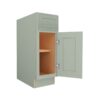Craftsman Lily Green Shaker 1 Door 1 Drawer