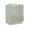 Craftsman Lily Green Shaker Microwave Base