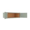 Craftsman Lily Green Shaker Wall Refrigerator
