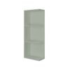 Craftsman Lily Green Shaker Wall End Shelf