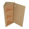 Craftsman Natural Shaker Angle Wall