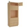 Craftsman Natural Shaker Oven Cabinet