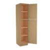 Craftsman Natural Shaker Utility Cabinet 1 Door