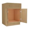 Craftsman Natural Shaker Vanity Sink Base 2 Doors 1 False Drawer