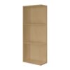 Craftsman Natural Shaker Wall End Shelf