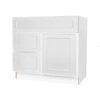 Craftsman White Shaker Vanity Sink Drawer Left