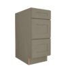Mocha Shaker 3 Drawers
