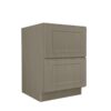Craftsman Mocha Shaker 2 Drawers