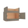 Craftsman Mocha Shaker Farm Sink Base