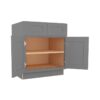 Grey Shaker Elite 2 Door 2 Drawer