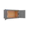 Grey Shaker Elite 2 Doors