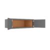 Grey Shaker Elite Wall Refrigerator