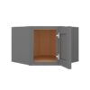 Grey Shaker Elite Wall Diagonal Corner