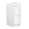 Key Largo White 3 Drawers