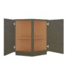 Mocha Slim Shaker Angle Base Cabinet 24"