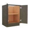 Mocha Slim Shaker Full Height Double Door