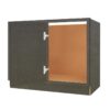 Mocha Slim Shaker Blind Base Full Height Door (Reversible)