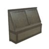 Mocha Slim Shaker Range Hood Front 30"