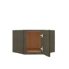 Mocha Slim Shaker Wall Diagonal Corner