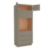 Mocha Shaker Oven Cabinet