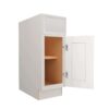 Slim Shaker Alabaster 1 Door 1 Drawer
