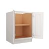 Slim Shaker Alabaster Full Height Double Door