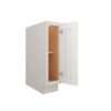 Slim Shaker Alabaster Full Height Single Door