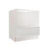 Slim Shaker Alabaster Microwave Base