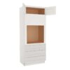Slim Shaker Alabaster Oven Cabinet