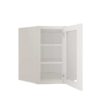 Slim Shaker Alabaster Diagonal Open Frame Glass
