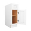 White Shaker Elite 1 Door 1 Drawer