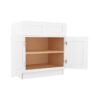 White Shaker Elite 2 Door 2 Drawer