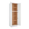 White Shaker Elite Utility Cabinet 2 Doors