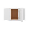 White Shaker Elite Wall Diagonal Corner