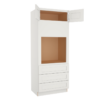 Shaker Off-White Oven Cabinet