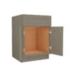 Mocha Shaker Vanity Sink Base 2 Doors 1 False Drawer