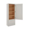 Craftsman Off-White Shaker Countertop Wall Cabinet 1 Door