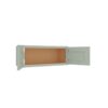 Craftsman Lily Green Shaker 2 Doors