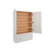 Craftsman Off-White Shaker Countertop Wall Cabinet 2 Doors
