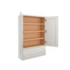 Shaker Off-White Countertop Wall Cabinet 2 Doors