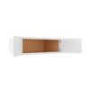 Craftsman White Shaker Wall Refrigerator